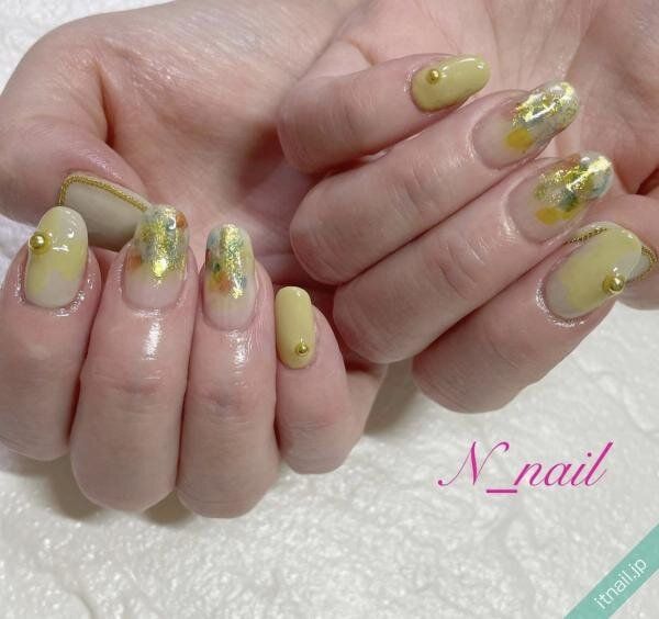 N_nailが投稿したネイルデザイン [photoid:I0128824] via Itnail Design (723503)