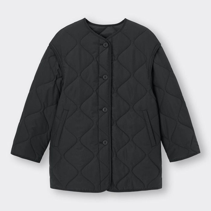 画像: 【税込】「ヒートパデッド2WAYオーバーサイズブルゾン」￥2,990（税込）※値下げ価格 出典：GU