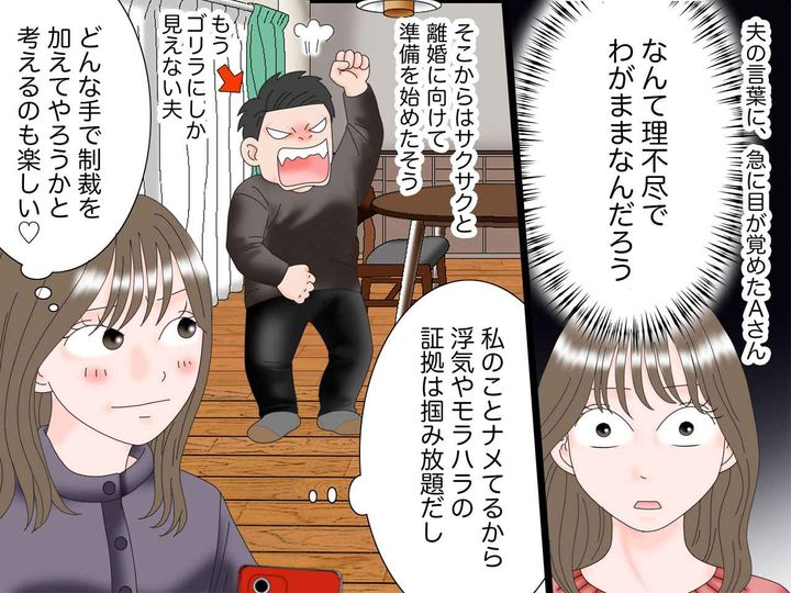 画像4: 怒鳴り暴れるモラハラ夫