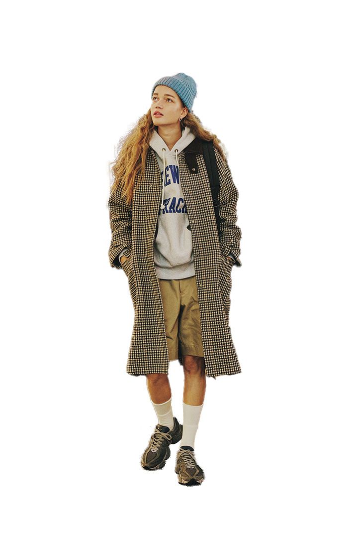 ニューバランスのスニーカーでガーリーカジュアルスタイルに【本日のFUDGE GIRL-12月24日】