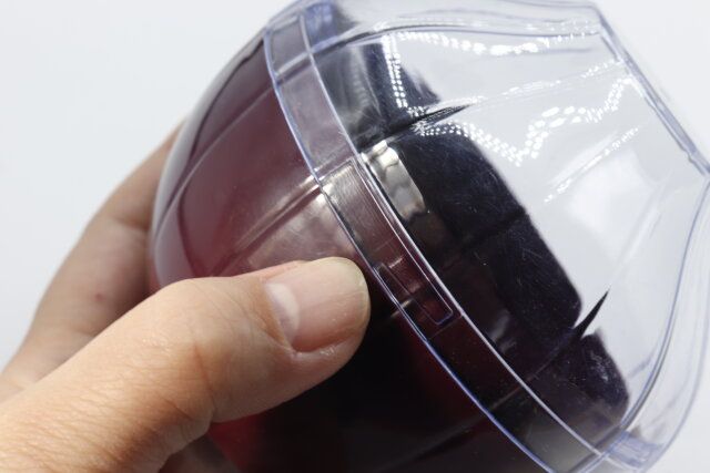 ダイソーの野菜保存容器（玉ねぎ型）のデザイン