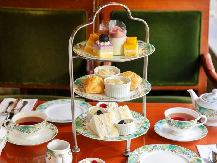 横浜駅直結♪ シウマイでおなじみの崎陽軒本店にあるティーサロン「アボリータム」でアフタヌーンティー