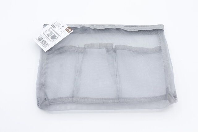 メッシュポーチ ポケット付きの商品情報