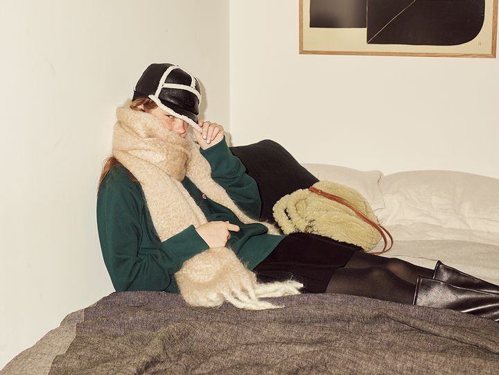 1年で一番楽しいかも！あったかフワモコアイテムを重ねて巻いた冬コーデ5選