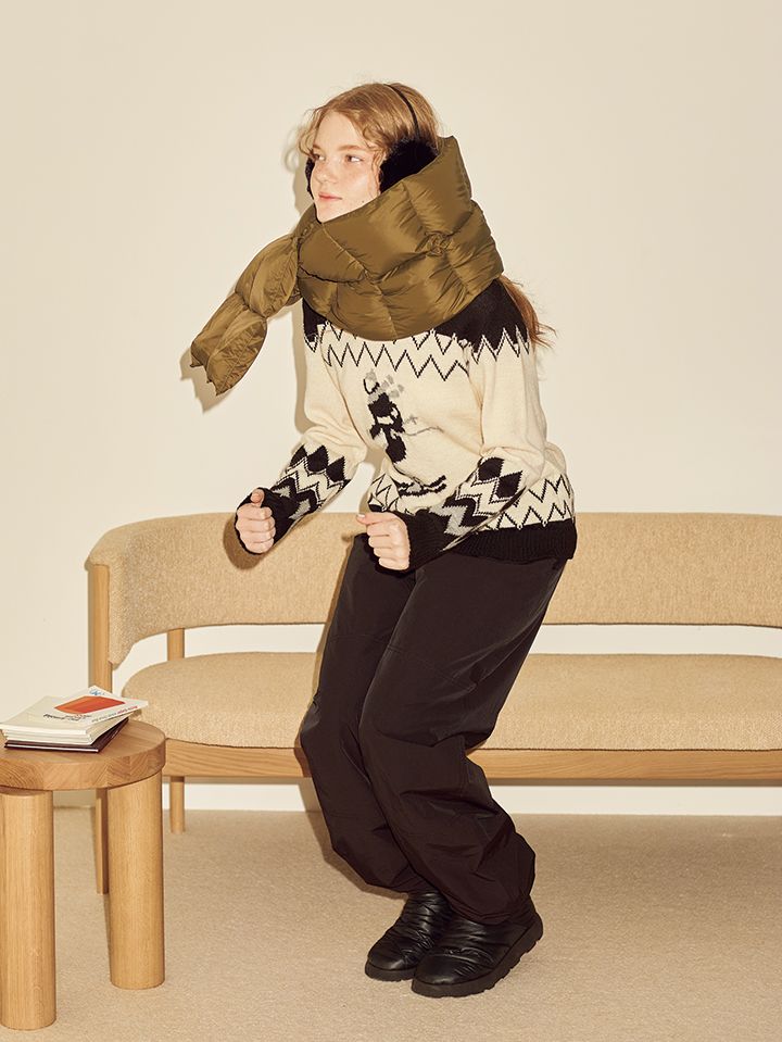 1年で一番楽しいかも！あったかフワモコアイテムを重ねて巻いた冬コーデ5選