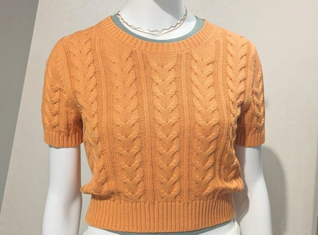 GU「ウェーブ&チェーンネックレス」ボディ