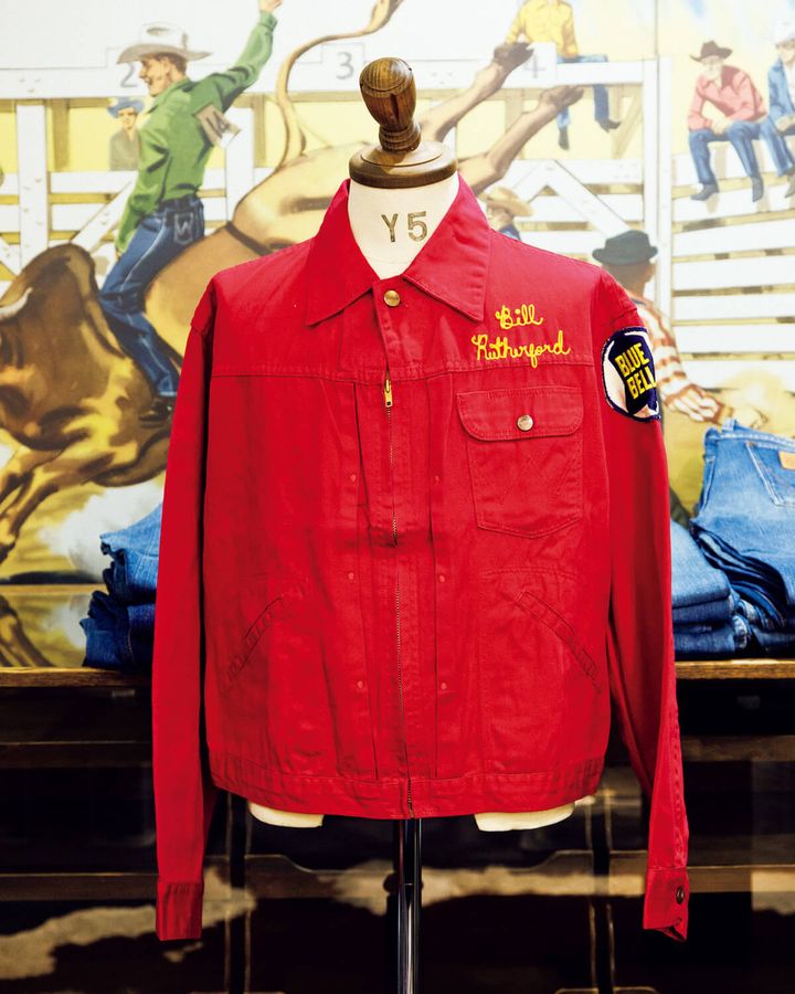 ロデオ大会のチャンピオンに贈られた通称“チャンピオンジャケット”