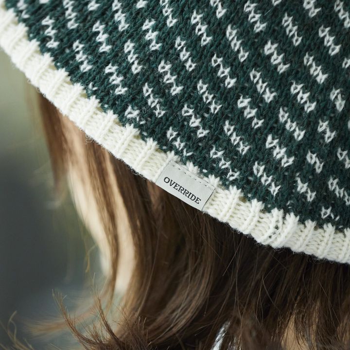 【2023冬の帽子】旬のバーズアイ柄ハットが見逃せない！FUDGE FRIEND UMIが《オーバーライド》でセレクト