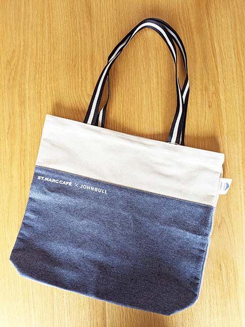 サンマルクカフェ福袋2024「JOHNBULL×サンマルクカフェ オリジナルトートバッグ」