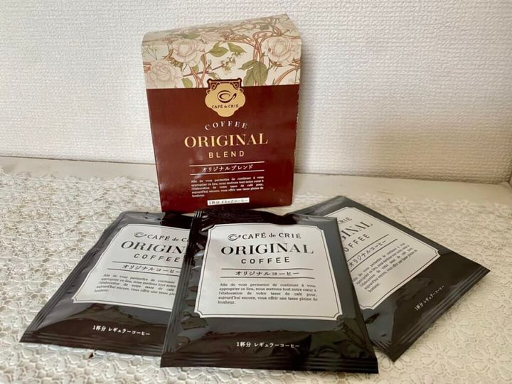 「カフェ・ド・クリエ2024福袋」中身2／ドリップオリジナルブレンド1箱（5杯分）