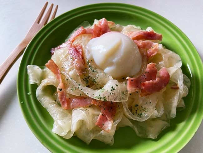 業務スーパー 東北大拉皮 調理例