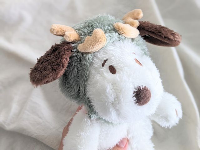 辰スヌーピーのぬいぐるみポーチ