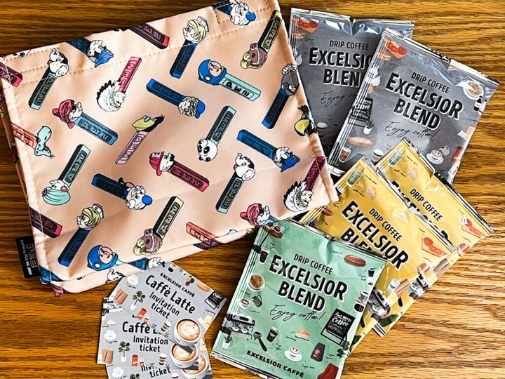 【エクセルシオール カフェ福袋2024】開封速報！「PEZ」コラボの福袋の中身を全紹介！