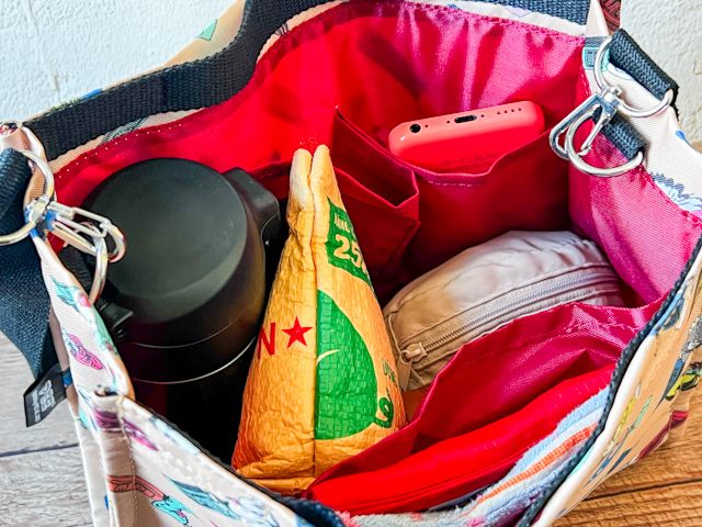 中身をきちんと整理しながら収納することが可能