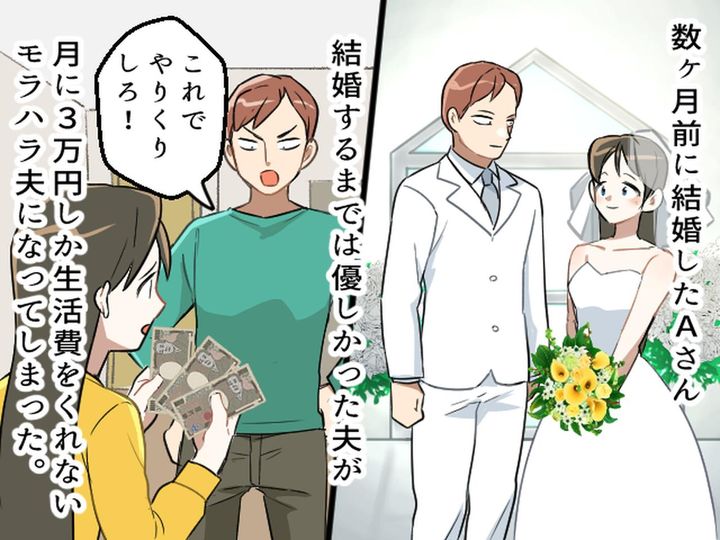 画像1: 夫が3万円しか生活費をくれない