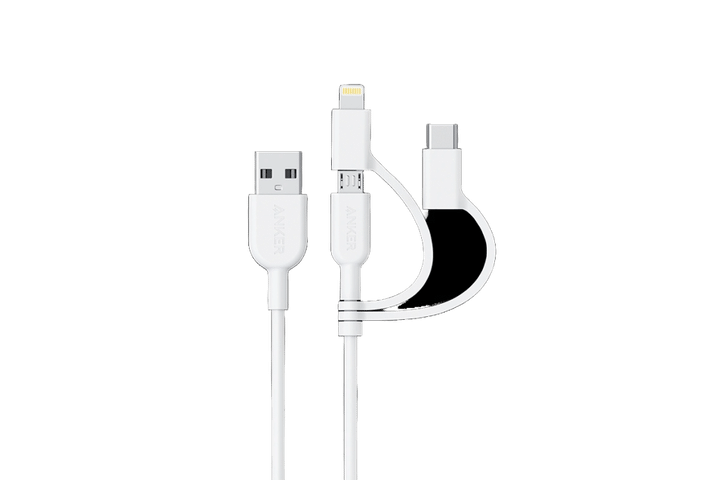 〈アンカー・ジャパン〉AnkerPowerLineII 3-in-1 ケーブル 0.9m