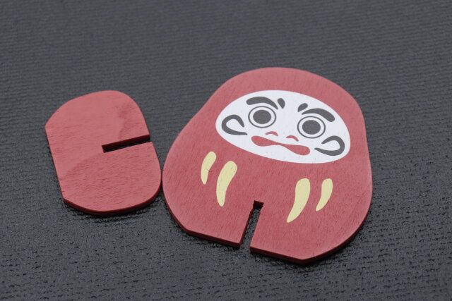 ダイソーのお正月にぴったりの組み立てオブジェ