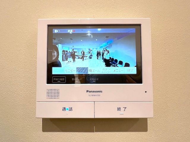 モニターの様子