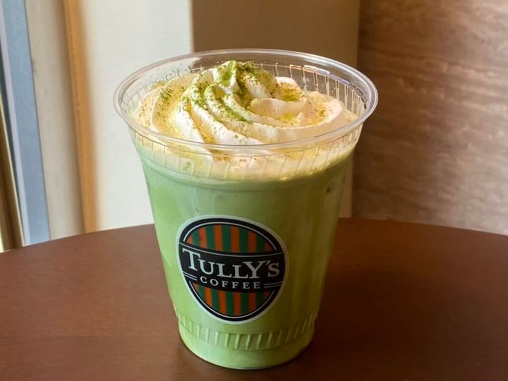 タリーズ新作「まろやか練乳抹茶ラテ」アイス