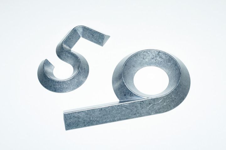 台北〈NAKNAK〉アルミのハウスナンバー