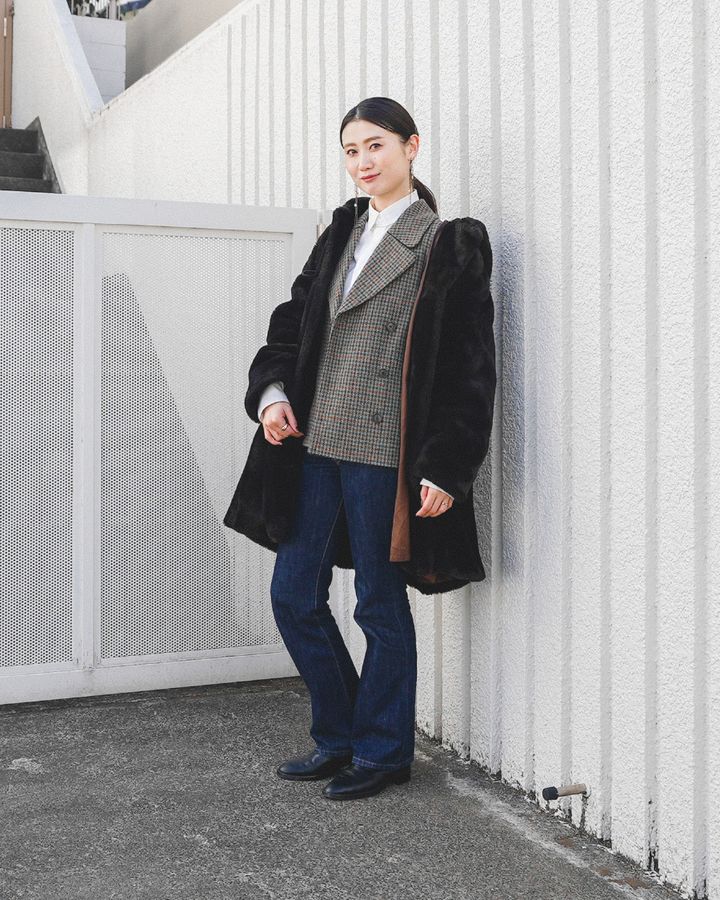 【気温5度の服装】デニム or テーラードジャケットをコートにIN！おしゃれも防寒も叶う重ね着コーデ8選