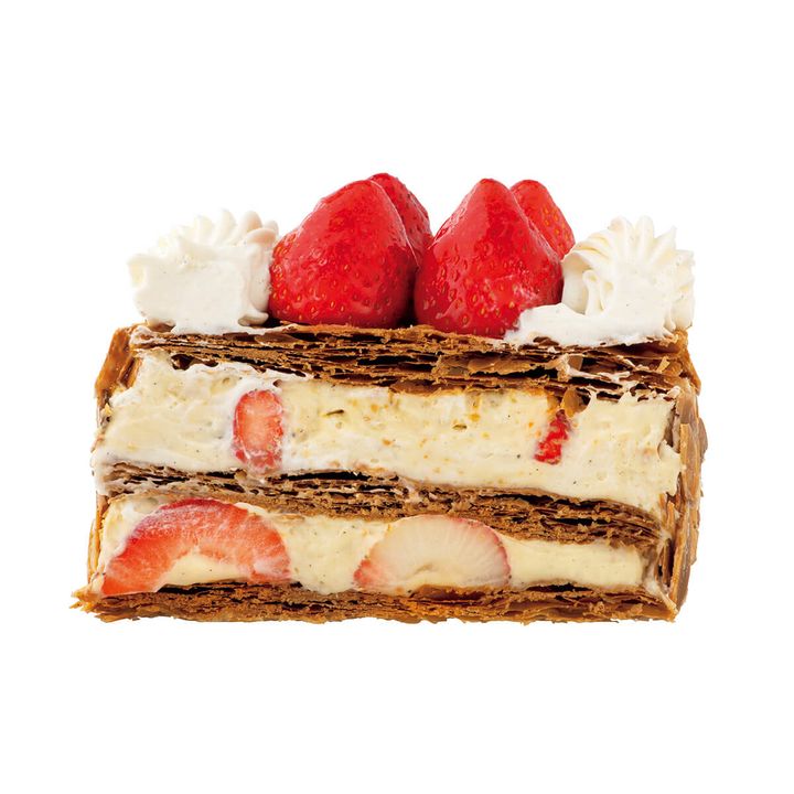 銀座〈ザ・グラン銀座〉苺のミルフィーユ