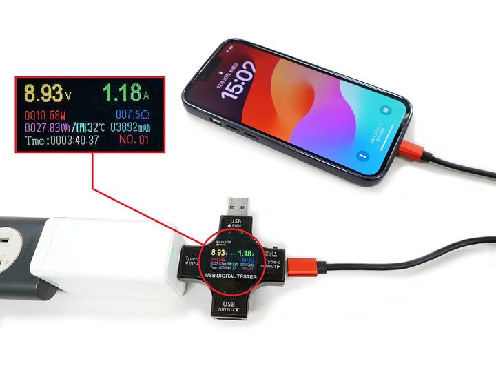 USB-C（C1）でiPhone 13を充電