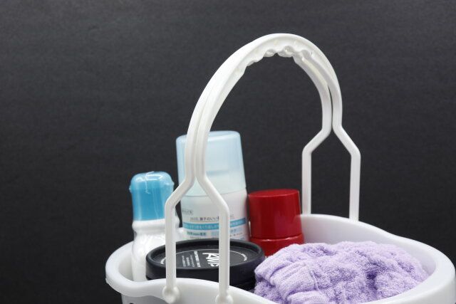 セリアのお風呂用バスケット