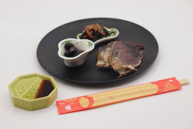 セリアの醤油皿 八角松竹梅のレビュー