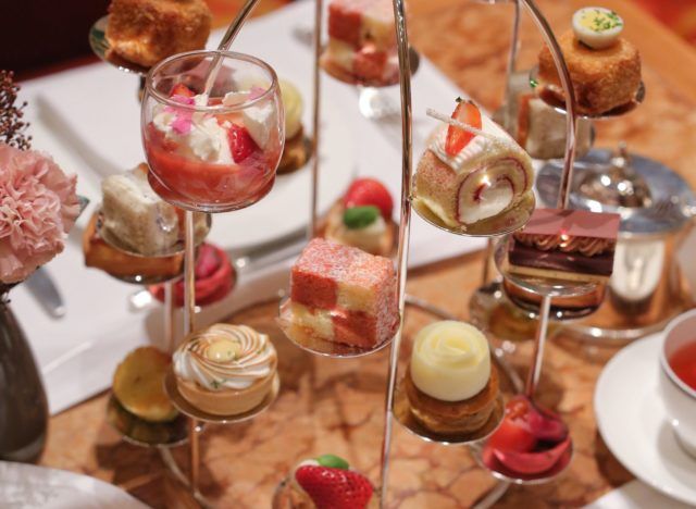 豪華なペニンシュラアフタヌーンティー画像