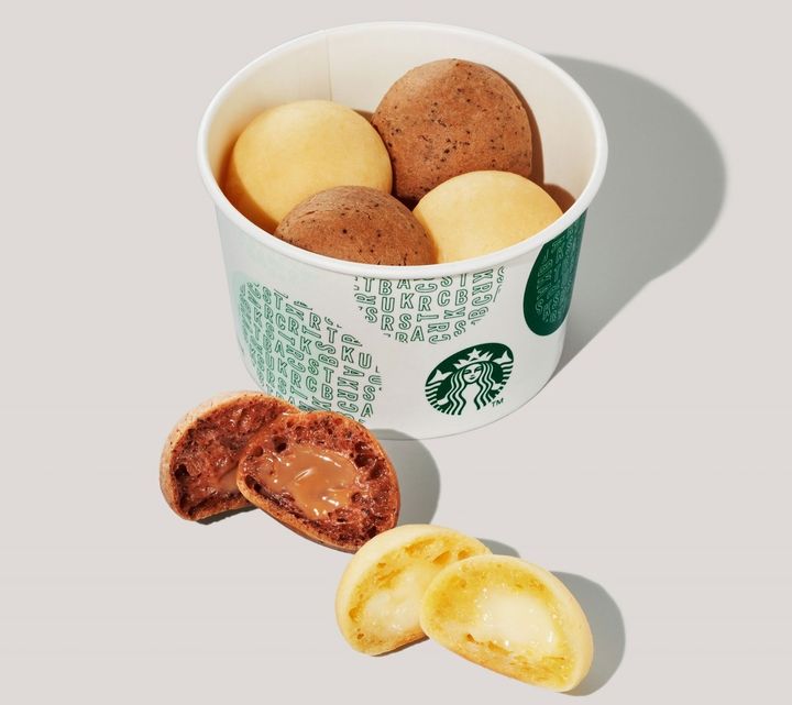 「もっちりボール アールグレイ＆ハニーミルク」370円