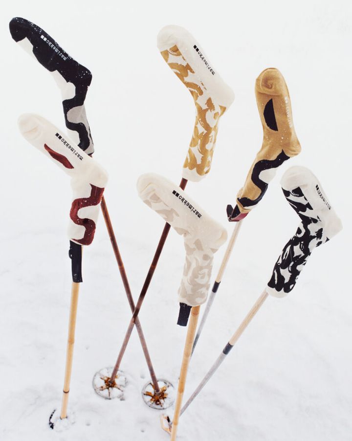 ユニクロ×マリメッコ WOMEN ヒートテックソックス各￥590