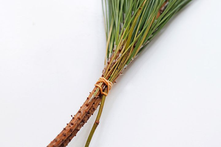 お正月のプチプラ玄関飾り