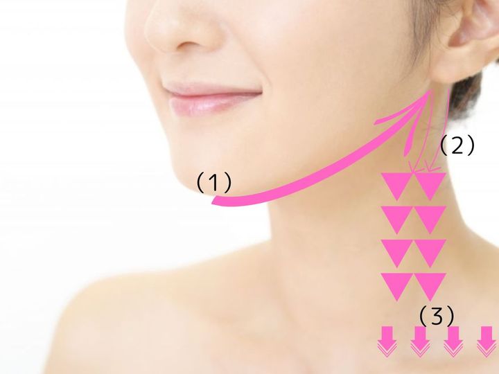 顎のもたつきを撃退！二重顎すっきりマッサージ