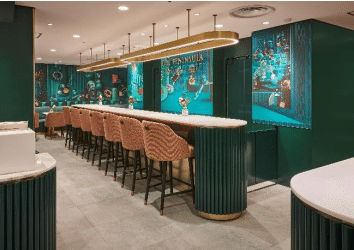 ペニンシュラカフェ店内画像