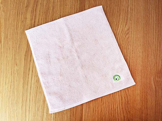 抹茶ロールケーキ刺繍 今治タオルハンカチ