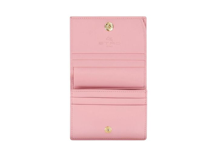 画像: 「ペガソ レザー ウォレット」の内部構造。 出典：エトロ