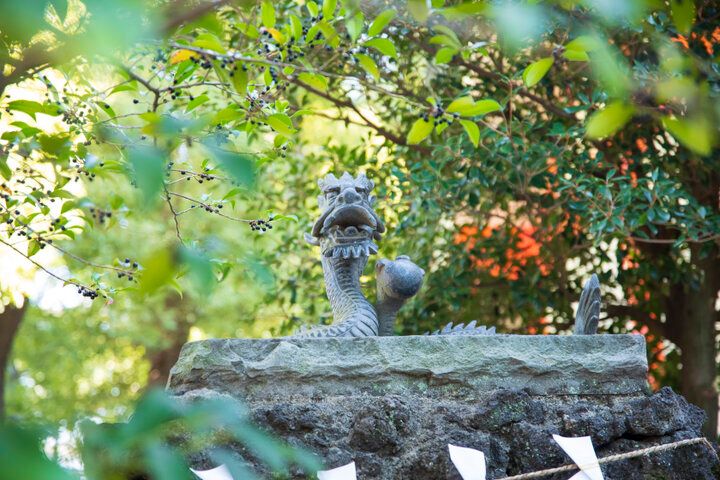 初詣はカラフルな「新五龍神みくじ」がある「田無神社」にお参りへ