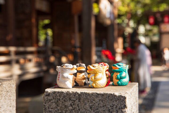 初詣はカラフルな「新五龍神みくじ」がある「田無神社」にお参りへ