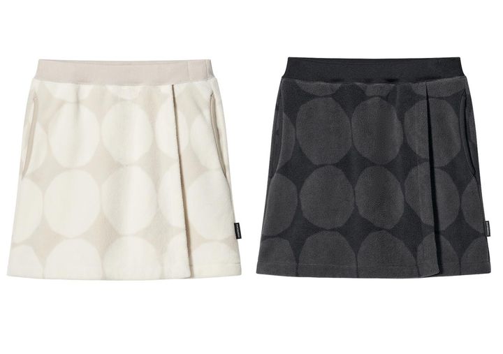 画像: 【UNIQLO x Marimekko】GIRLS フリースミニスコート各¥1,990 www.uniqlo.com