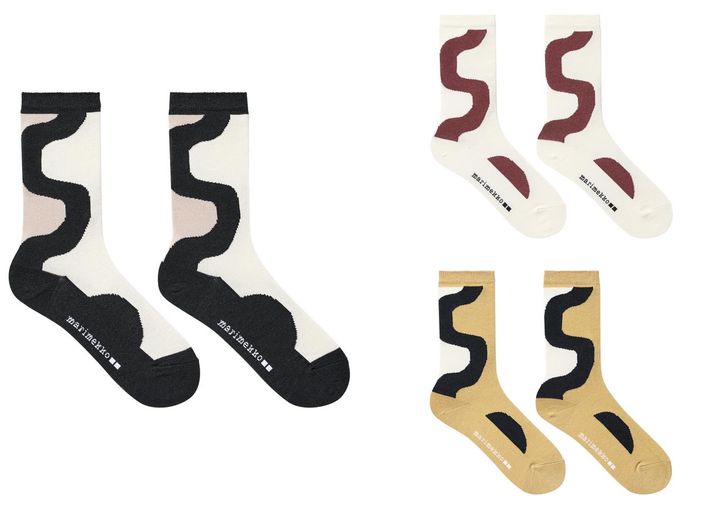 画像1: 【UNIQLO x Marimekko】ヒートテックソックス各¥590 www.uniqlo.com