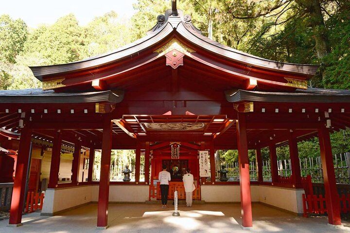 新年「辰」の年に箱根・芦ノ湖の龍神さまにお参り、「箱根神社」から「九頭龍神社」へ