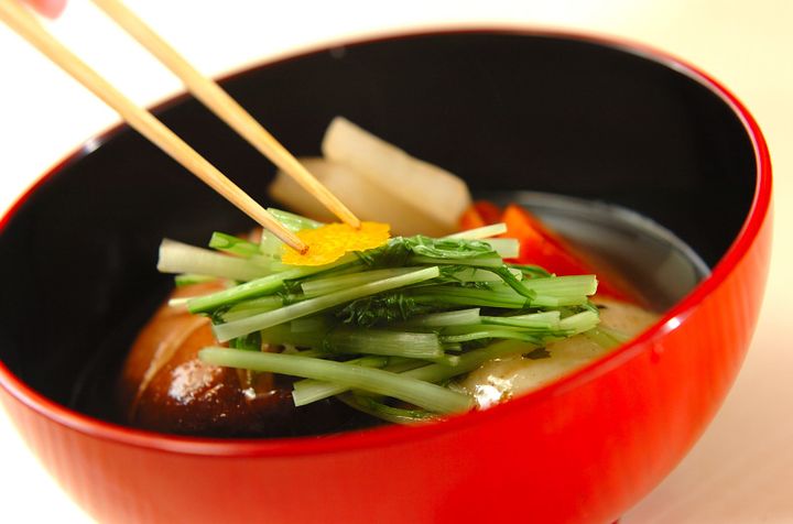 すまし仕立てのお雑煮～出汁が決め手！の作り方3