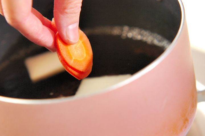 すまし仕立てのお雑煮～出汁が決め手！の作り方1