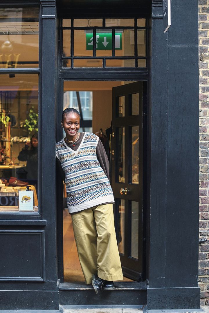 幾何学模様なのに統一感がすごい！センスのいい着こなしのコツ