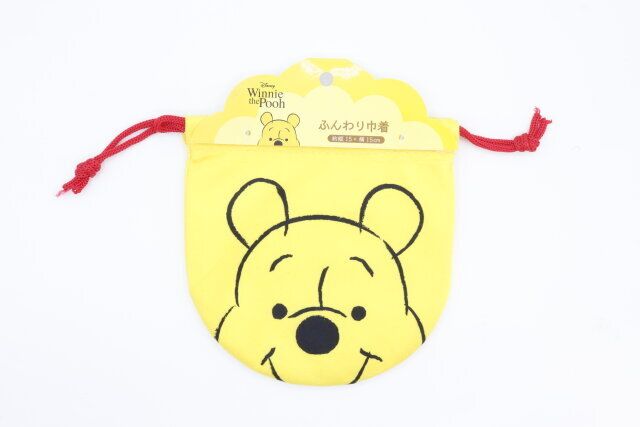 〈プー〉ふんわり巾着 15×15cmの商品情報