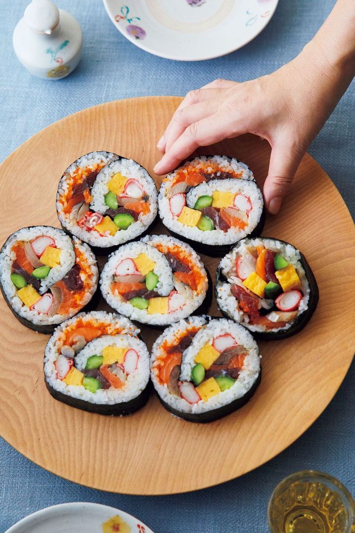 ぜいたく海鮮渦巻き寿司