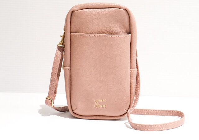 LUMIÈRE de GÉNIE［ルミエール ド ジェニ］スマホショルダーバッグROSE
