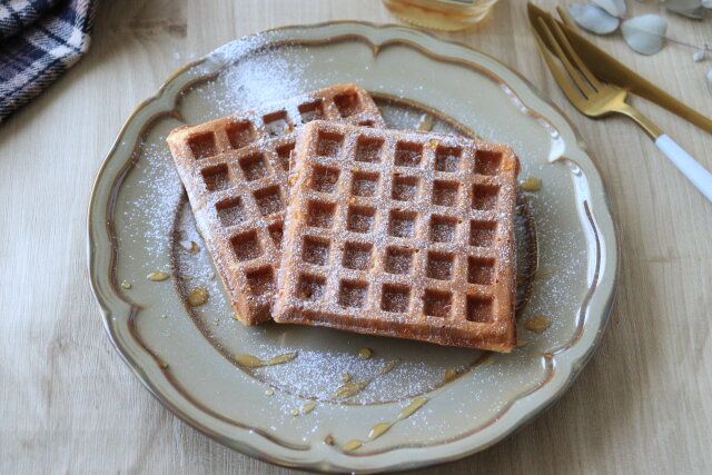 ワッフル レシピ アレンジ