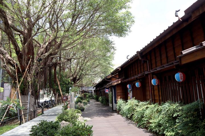 やっと行けた！コロナ後の台湾旅行事情 ⑧「榕錦時光生活園區の説明パネル」【週末アジア：台湾編】